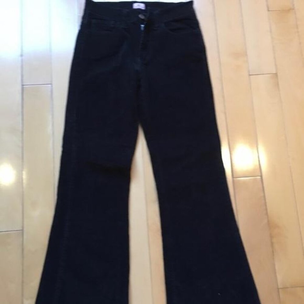 Corduroy flared pants